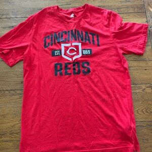 Majestic Red Cincinnati Reds Short Sleeve Tee